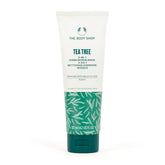 The Body Shop Tea Tree 3-en-1 en botella para limpieza y purificación.