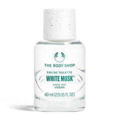 The Body Shop White Musk: botella de EDT, fragancia fresca para cualquier ocasión.