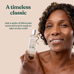 The Body Shop White Musk: notas aromaticas que evocan flores suaves y limpieza.