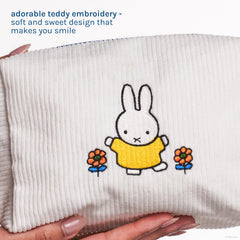 The Crème Shop x Miffy bolsa espaciosa para viaje y uso diario