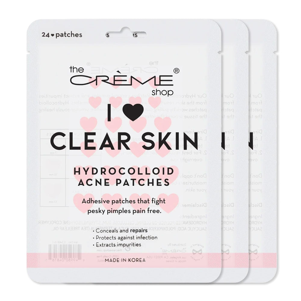 The Crème Shop parche acne corazon para uso diario.