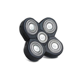 The Cut Buddy cabezal rotativo de 5 láminas para afeitado suave y contornos.