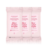 The Face Shop Glamzilla Rice Water Bright: toallitas faciales para limpieza rápida.