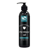 The Henna Guys pre-shave oil, botella con tapa vertedora para un afeitado suave.
