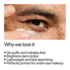The INKEY List crema de ojos cafeína aclara sombras con efecto suave.