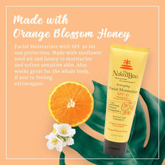 Aplicador de The Naked Bee crema facial para piel delicada.