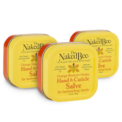 The Naked Bee crema-manos miel flor-naranja para hidratación suave