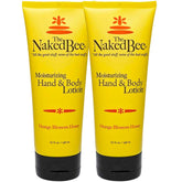 The Naked Bee lotion mains et corps miel d'oranger, hydratation légère