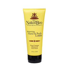 The Naked Bee lotion bottle pump enables easy daily moisturization.