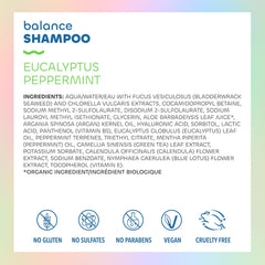 Seaweed Bath Co. Balance ingredientes con alga marina nutrición suave del cuero cabelludo