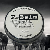 The Tallowed Truth F-Balm Tallow: frasco original, hidrata cara y cuerpo sin grasa
