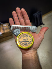 THE VINTAGE GROOMING CO. Peigne moustache double face, coiffage précis