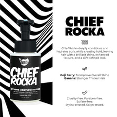 The Doux Chief Rocka definición de rizo sin frizz y brillo