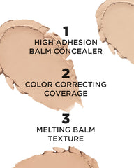 Cream balm melts into skin for seamless blend with THESAEM Cover Perfection