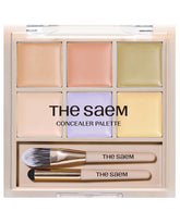 THESAEM Cover Perfection paleta de 6 colores para ojeras y manchas