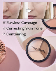 THESAEM Cover Perfection aplicacion-contorno-pomulos para definicion suave.