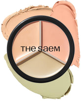 THESAEM Cover Perfection triple-pot concealer palette for complete coverage and color correction.
