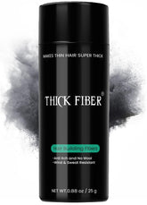 Thick Fiber, botella 25 g para cubrir zonas de cabello fino.
