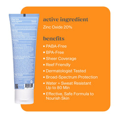 Thinksport crema mineral deporte, aplicación fácil, protege rostro y cuerpo durante entrenamientos intensos
