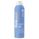 Thinksport pulverizador mineral con protección SPF 50+ para uso en exteriores