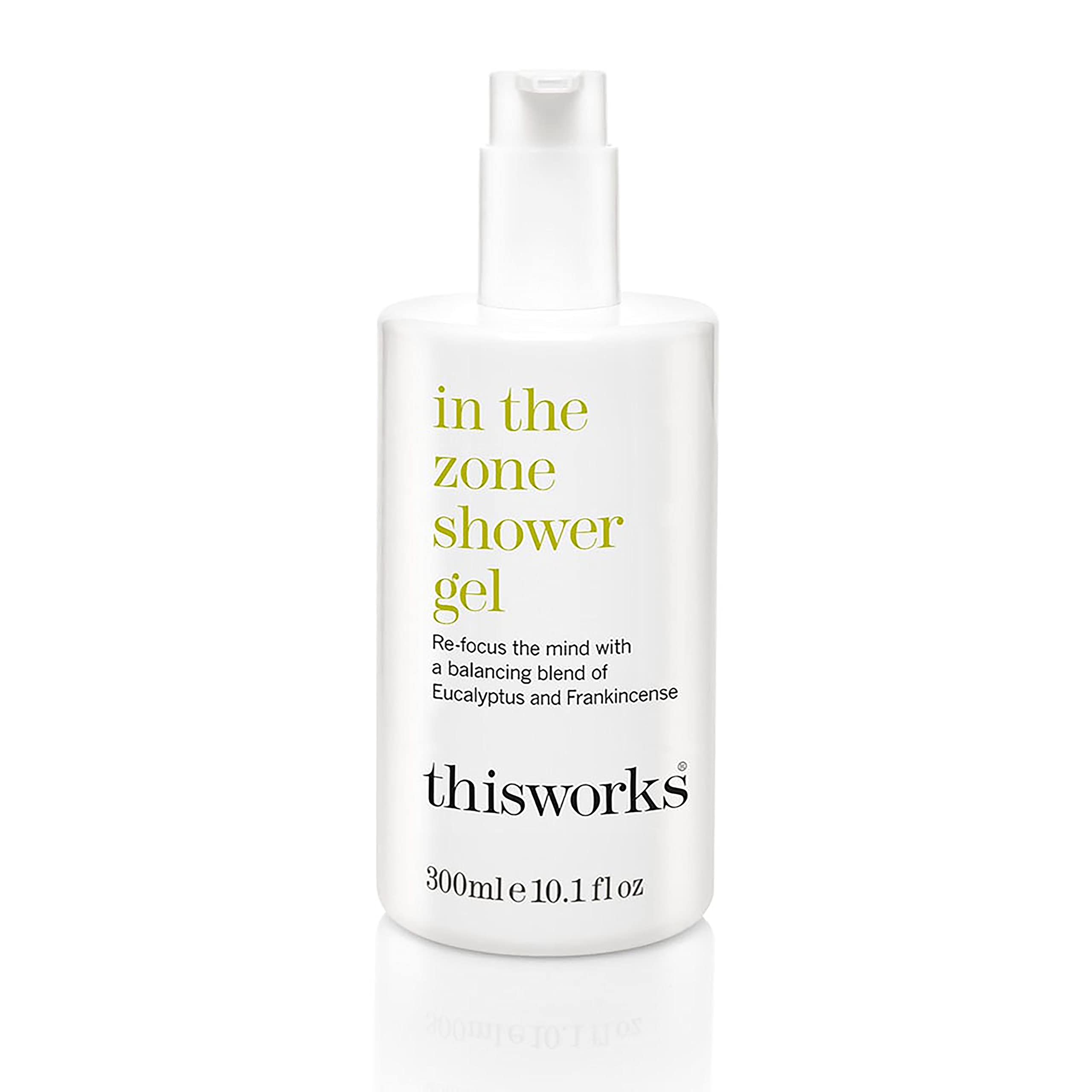 THISWORKS In The Zone Shower Gel botella lista para duchas diarias con aroma vigorizante