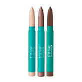 Thrive Causemetics Brilliant Eye Brightener: set de tres barras para ojos, uso versátil y duradero.