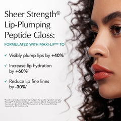 Hidratación duradera con Line-Refine y Maxi-Lip en Jo de Thrive Causemetics.