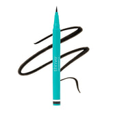 Stylo liquide Thrive Causemetics Lauren noir mat: applicateur sans plume pour une ligne précise.