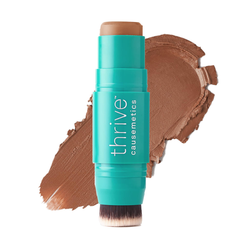 Thrive Causemetics Triple Threat Color Stick – bronzage crème pour un éclat naturel et durable.