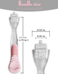 Diseño rosado elegante y duradero, fácil de limpiar