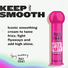 TIGI Bed Head After Party: aplicación con las manos para suavidad.
