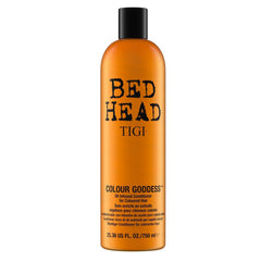 Acondicionador Bed Head Color Goddess de TIGI en bote 750 ml para cabello teñido.