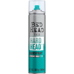 Bed Head de TIGI, laca para el pelo en botella, fijación duradera para el peinado.
