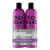 TIGI Bed Head champú rubio con brillo para cabello rubio saludable.