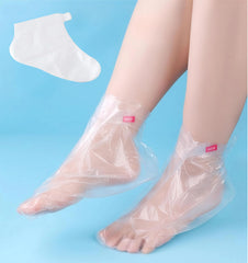Cubiertas desechables para pies de Tihzheoy para spa en casa y retención de humedad.