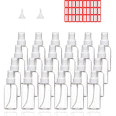 Botellas pulverizadoras TINFO de 50 ml, transparentes y fáciles de rellenar para viajes