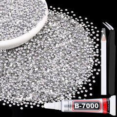 Cristales de resina TINKRSTUFF 3mm claros para realzar manualidades