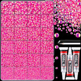 TINKRSTUFF cristales de resina jelly en caja; brillo duradero para manualidades