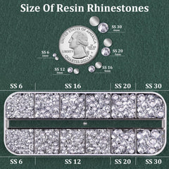 Tinkrstuff piedras resina iridiscentes para joyería y manualidades