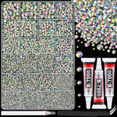 TINKRSTUFF resinas cristal AB 2-6 mm para manualidades con brillo duradero.