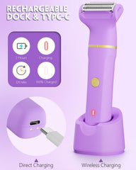 Tiovara Bikini Trimmer, cabezal rotario para zonas sensibles.