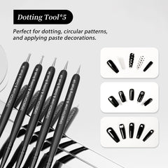 Tipsketch brocha delineado 15 mm para bordes suaves y definidos.