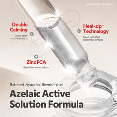 TIRTIR azelaico 12% control de grasa para aspecto equilibrado.