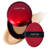TIRTIR base en cojín roja: cobertura precisa para un acabado natural.