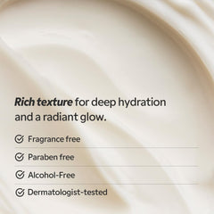 TIRTIR Crema Ceramida brinda brillo natural sin sensación grasa.