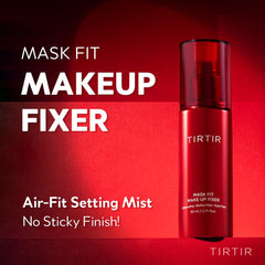 TIRTIR Mask Fit crea un escudo de aire mantiene la piel fresca y sin apelmazamiento.