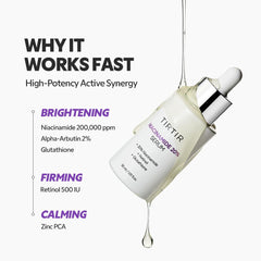 Éclat rapide et peau lumineuse grâce au sérum TIRTIR Niacinamide.