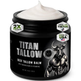 Titan Tallow baume graisse de boeuf en bouteille, hydratation durable pour la peau