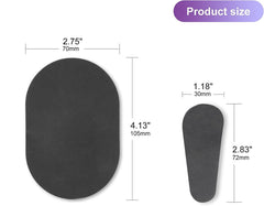 Pad exfoliante grande de Tiuimk para axilas, exfoliación suave