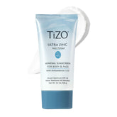 TiZO Ultra Zinc crème visage et corps, fini hydratant et invisible